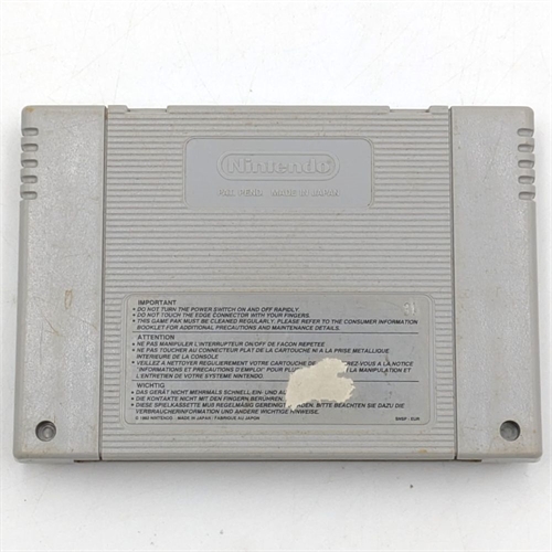 Super Street Fighter II - Nintendo Classics - Original Kasse - SNES Spil - (EUR) (B Grade) (Genbrug)